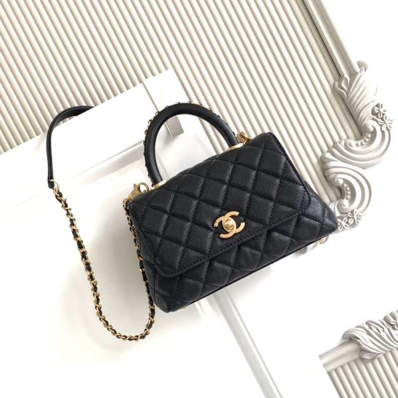 Ch**el top handle bags